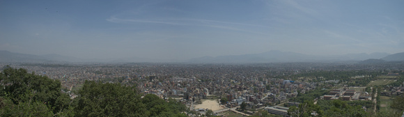 Kathmandu Skyline from